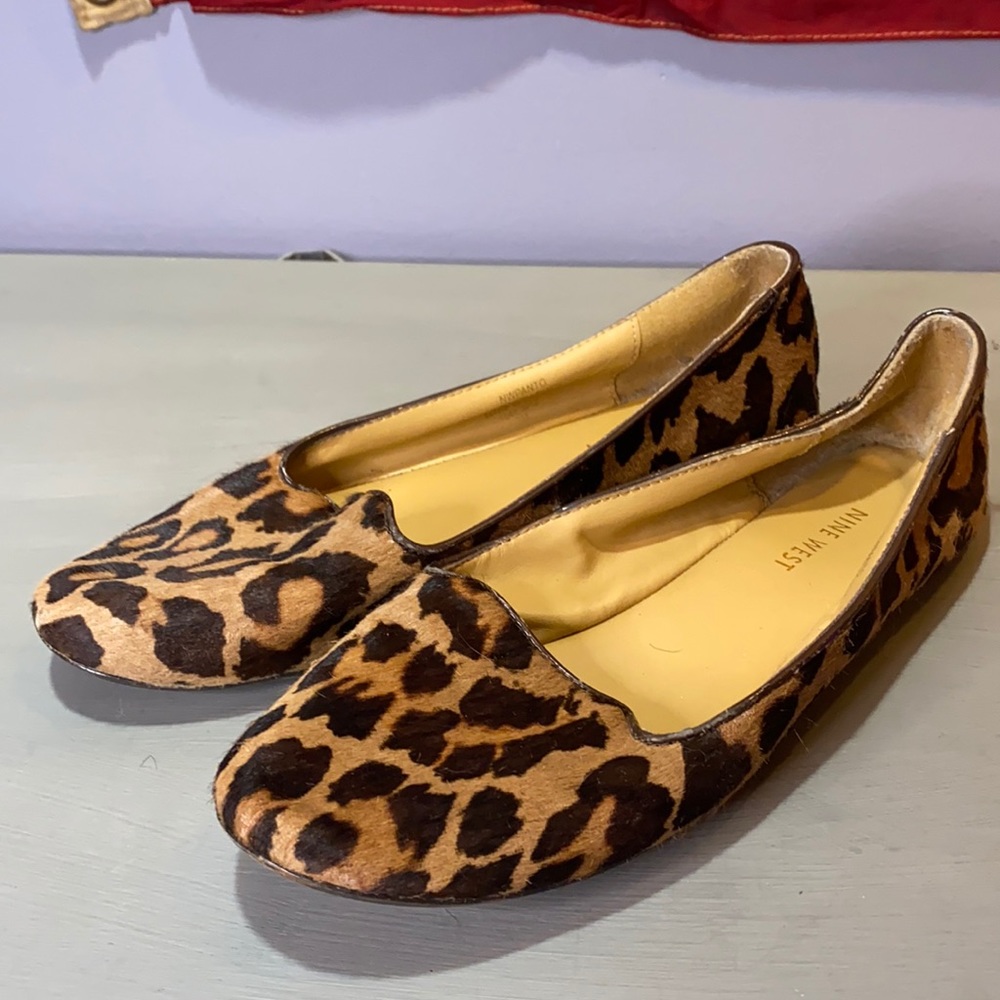 Nine West Calf Hair flats